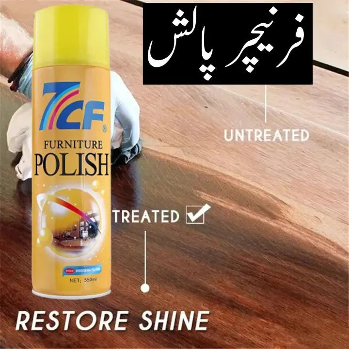 7CF FURNITURE SPRAY POLISH FOR RENEWING WOOD CHAIRS