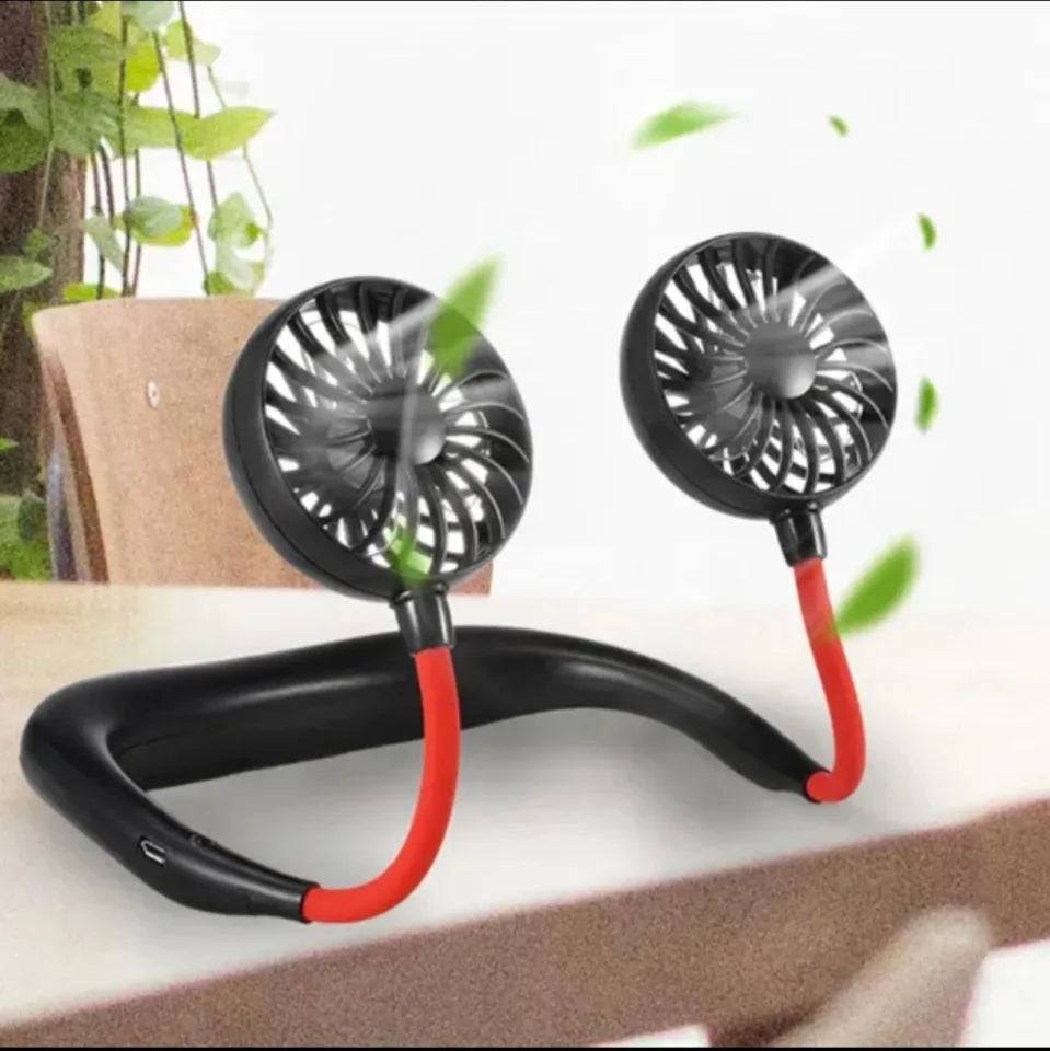 Neck fan for kitchen
