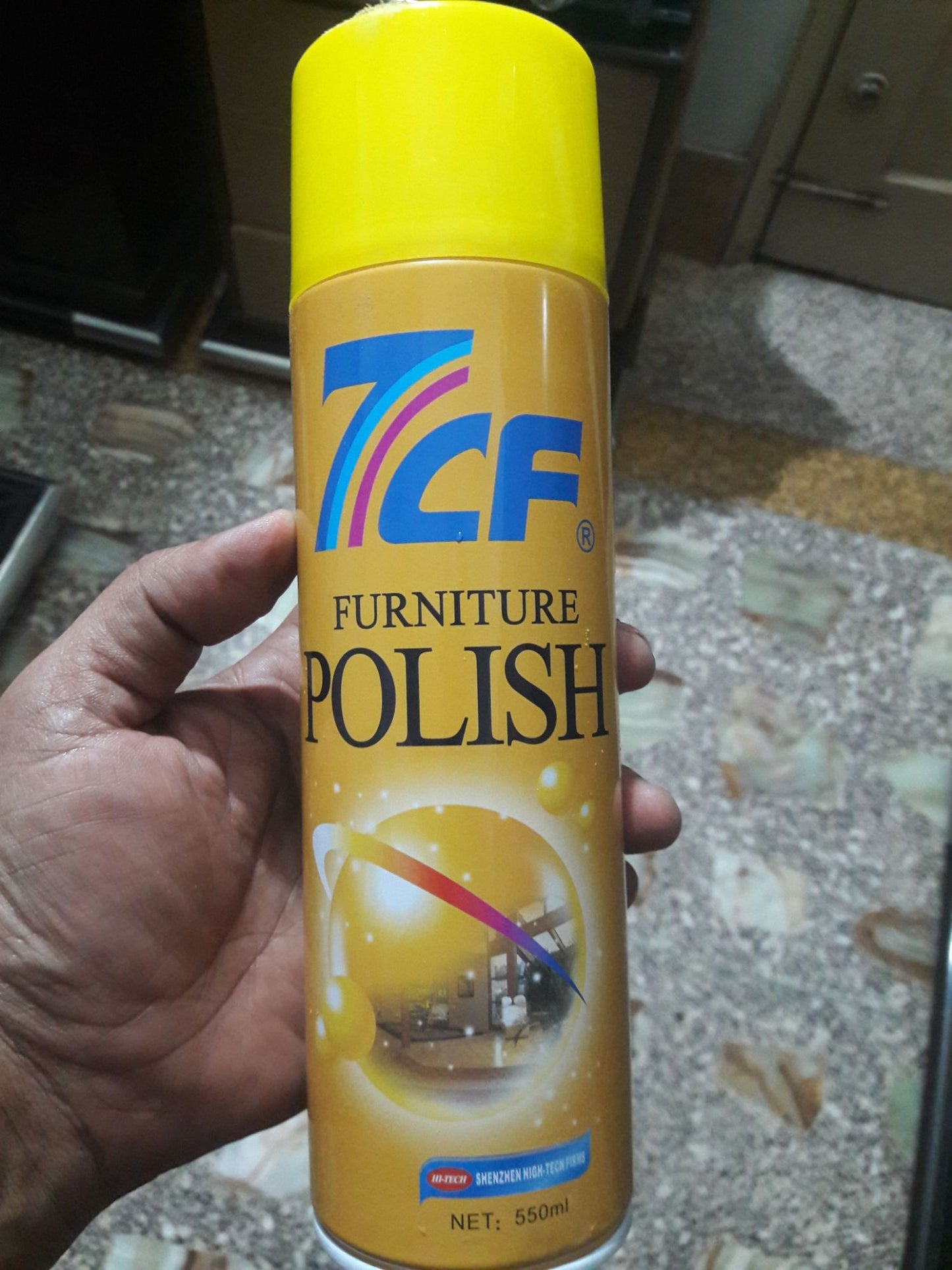 7CF FURNITURE SPRAY POLISH FOR RENEWING WOOD CHAIRS