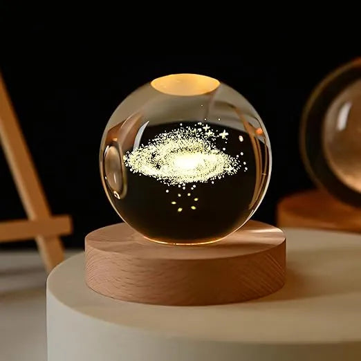 3D CRYSTAL BALL NIGHT LIGHT
