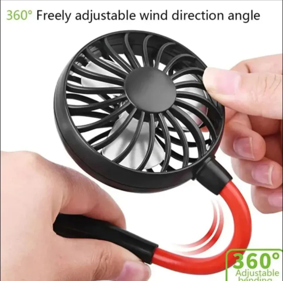Neck fan for kitchen