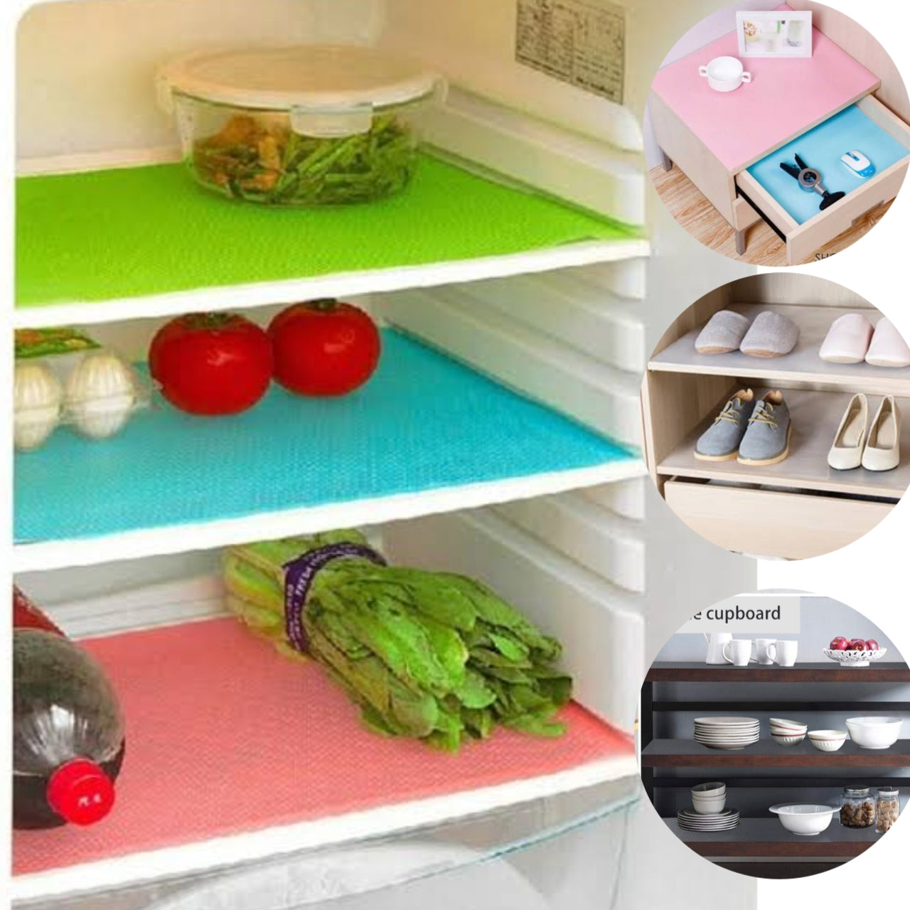 High quality foamic sheet fridge liners waterproof washable for wardrobe