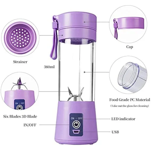 USB Rechargeable Juicer Blender