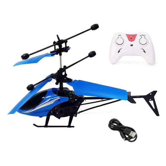 Helicopter with Radio Remote Control and Hand Sensor Charging