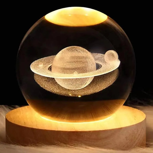 3D CRYSTAL BALL NIGHT LIGHT