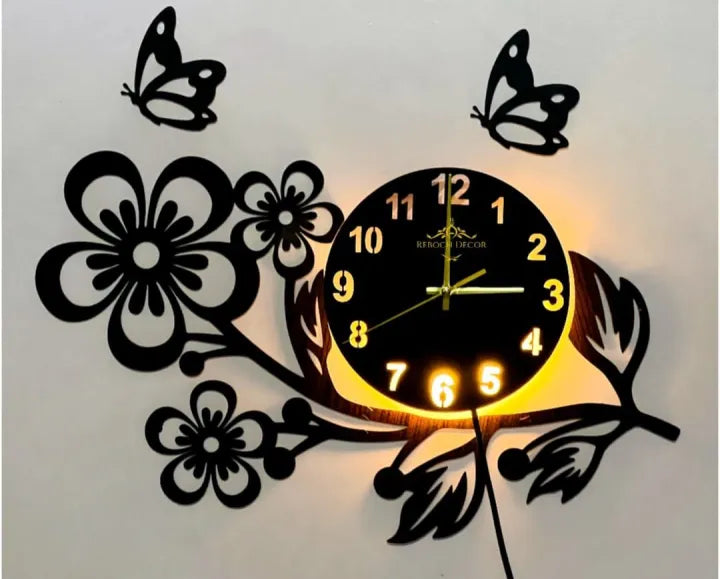 Reboch decor brand High quality wooden wall clock