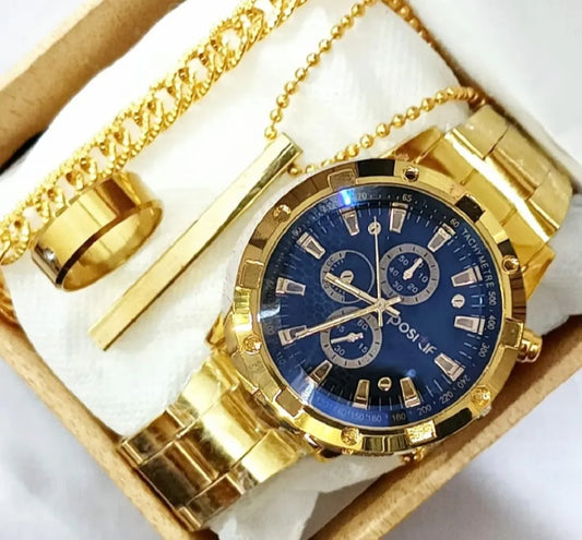 Pack Of 5 Mega Deal Men's Gift Wedding Watch Deal