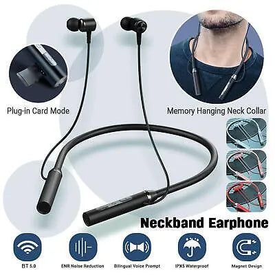 M10 , A6s , F2 earbuds Headphones,Handfree,EarPhone, Bluetooth Neckband