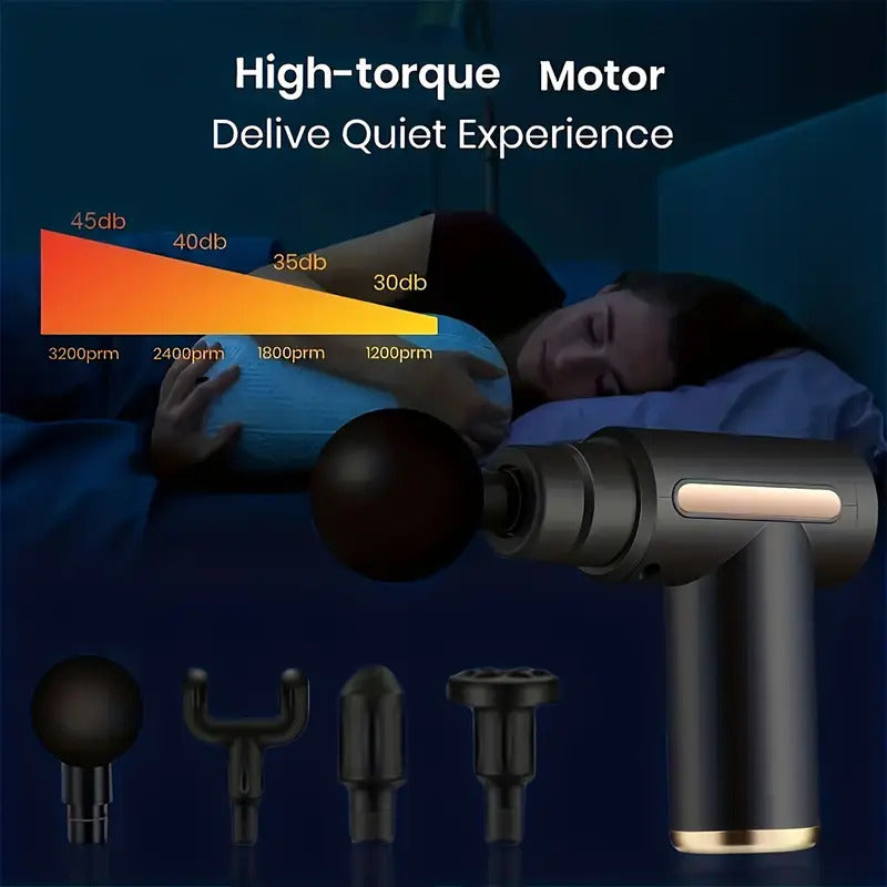 Deep Tissue Massager Fascial Deep Muscle Fitness Chargeable Massager