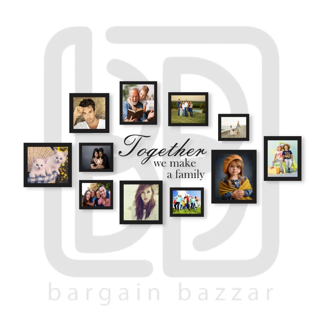 BB Bargain Bazzar Wall Clock 3D Wooden Watch DIY Design Back Light Variation