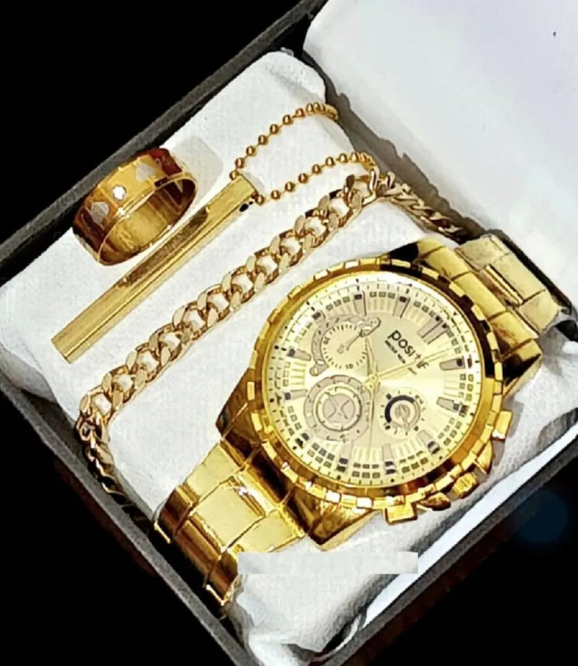 Pack Of 5 Mega Deal Men's Gift Wedding Watch Deal