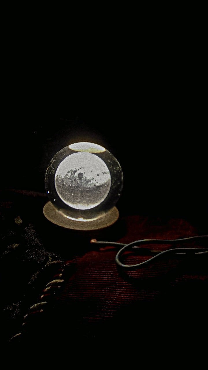 3D CRYSTAL BALL NIGHT LIGHT