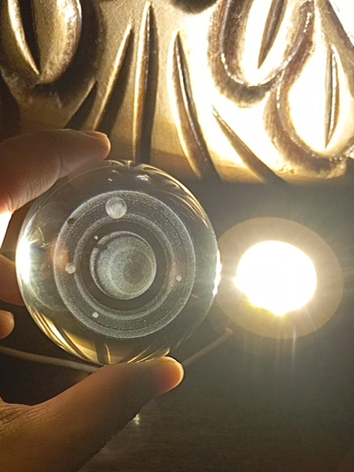 3D CRYSTAL BALL NIGHT LIGHT