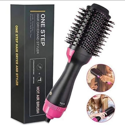 3-in-1 One Step Hot Air Straightener Brush for Hair Dryer and Style